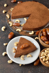 Vegan chocolate cake