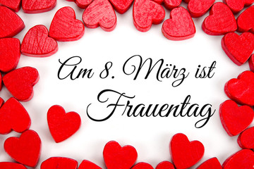 Am 8. März ist Frauentag 