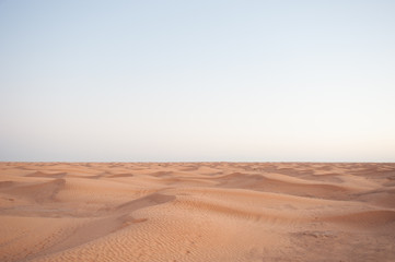Fototapeta na wymiar Sunrise in the Sahara desert 09