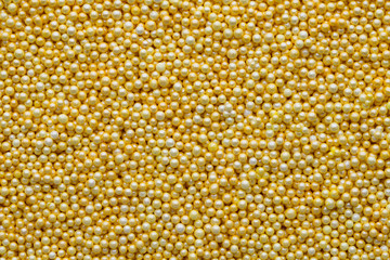 Multicoloured sweet sugar balls. Small ball pattern.