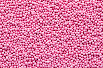 Obraz premium Multicoloured sweet sugar balls. Small ball pattern.
