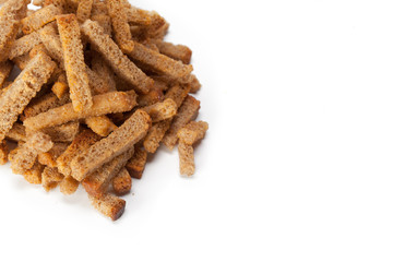crumbs of bread croutons