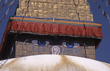 Stupa Swayambunath / Kathmandou / Népal