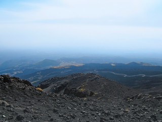  black mount Etna, Sicilia
