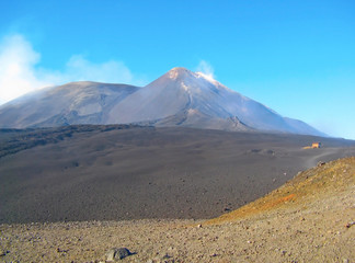  black mount Etna, Sicilia
