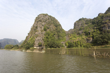 Fototapeta na wymiar Famous limestone mountains