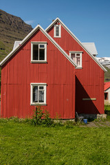 Typical icelandic houses