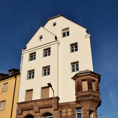 View in the city of Nuremberg, Bavaria, Germany