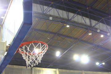 Basketball Concept with spotlights © rudpi