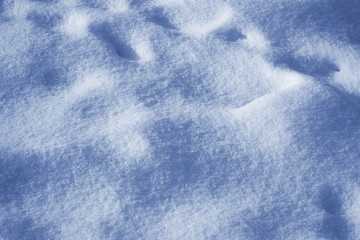 Background. Winter landscape. The texture of the snow