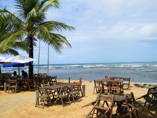 Cafe on the beach.