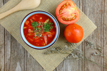 Tomato soup.