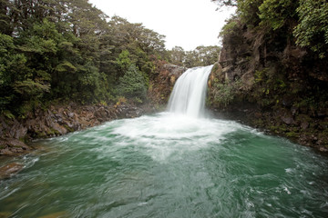 Obraz premium White Water, Landscape, falls, New Zealand, Nort Island