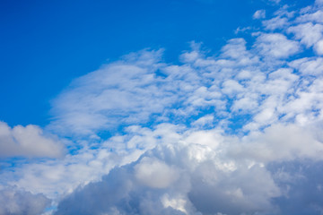 Clouds with blue sky , natural texture