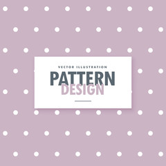 soft purple polka dots pattern background