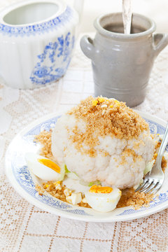 Karfiol mit Butterbr&ouml;sel