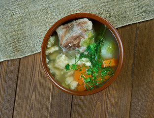 Russian peasant soup