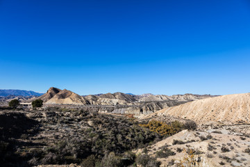 Désert de Tabernas, Almeria, Andalousie, Espagne
