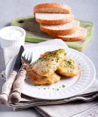 Cabbage leaves stuffed
