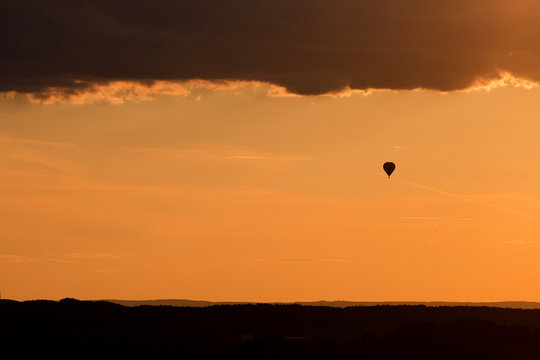 Balloon, sky, Czech republic