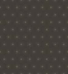 Abstract geometric line hexagon seamless pattern background, Vector illustration with swatches