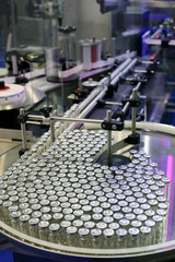 Automatic line for production of medicines