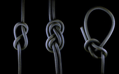 knots climbing sailing rope
