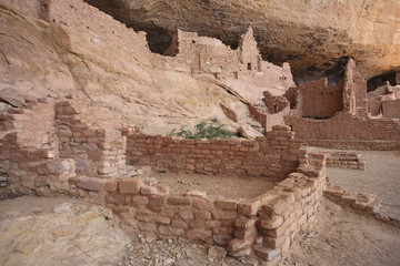 Kiva / Habitations troglodytes / Colorado / USA