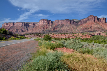 Unaweep-Tabeguache scenic byway passing through Mesa Canyon
Gateway, Mesa County, Colorado, USA