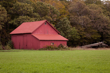 Fototapeta premium Red Barn