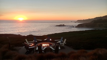 Sunset at California Pacific Coast Resort