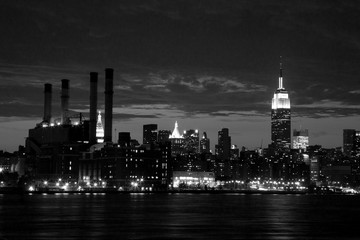Fototapeta na wymiar NYC city skyline