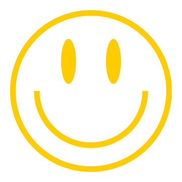 Yellow Smiley Icon Smiling Face