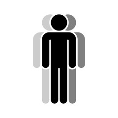 Three Human Sign People Symbol