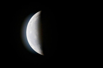 Obraz na płótnie Canvas Eclipse de lune