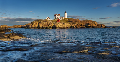 Nubble Lighthouse in Cape Neddick