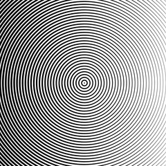 Vector abstract halftone black background. Gradient retro line pattern design. Monochrome graphic