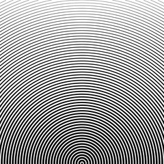 Obraz premium Vector abstract halftone black background. Gradient retro line pattern design. Monochrome graphic
