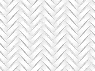 Vector seamless pattern of white interweaving paper strips.