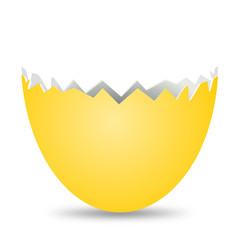 Osterei Eierschale Nest Korb Gelb Körbchen