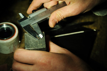 Craft jewelery making.