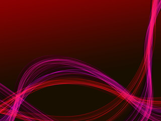 Creative colorful abstract background with light lines