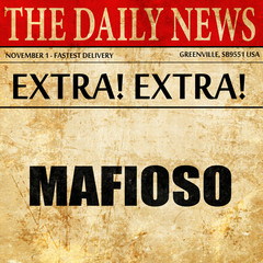 mafioso, article text in newspaper