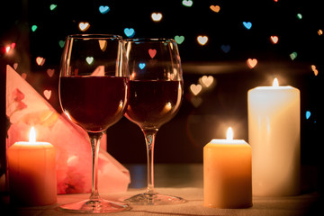 Romantic dinner
