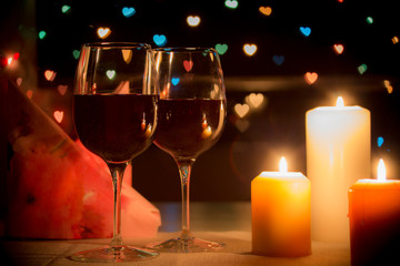 Romantic dinner