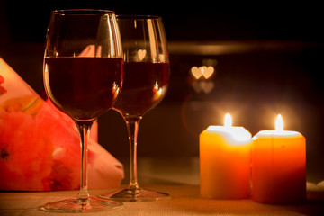 Romantic dinner
