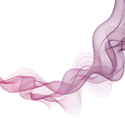 the abstract wave. flight of tissue. abstract background for banner or card. Soft wave is beautiful background for beauty flyer. The illustration of dynamics and wind blowing. Suitable frame for text