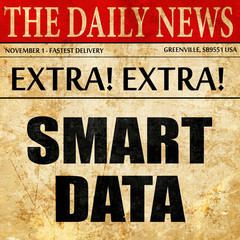 smart data, article text in newspaper