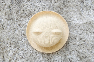 Bamboo hat.Thailand style