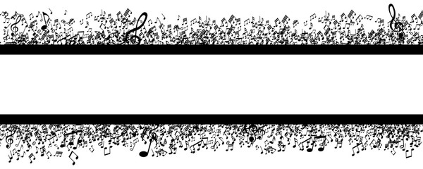 Fototapeta premium Musiknoten